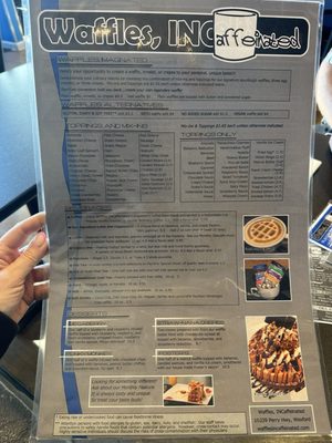 Menu photo 4 Waffles, INCaffeinated - Wexford Wexford, PA Menu photo 4 Waffles, INCaffeinated - Wexford Wexford, PA