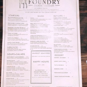 Foundry Kitchen & Cocktails - American Near Me - Pullman, Washington