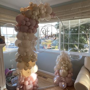 Boom Balloon - Balloon arch for baby shower - Balloon Services Near Me