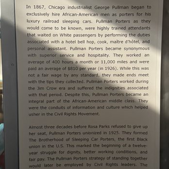 Gold Coast Railroad Museum - The story of Pullman Porters. - Museums Near Me - Miami, Florida