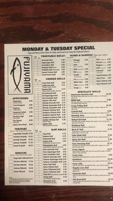 Menu photo 4 Fujiyama Brookfield, WI Menu photo 4 Fujiyama Brookfield, WI