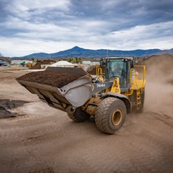 Oregon Garden Warehouse - Extensive fleet of equipment.