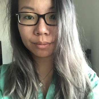 Xcellent Hair Square - Week after completing hair. Ash blue turning dark gray - Hair Salons Near Me - Flushing, New York Xcellent Hair Square - Week after completing hair. Ash blue turning dark gray - Hair Salons Near Me - Flushing, New York