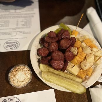 Como Steak House - Sausage & Cheese Plate - Steakhouses Near Me - Como, Mississippi