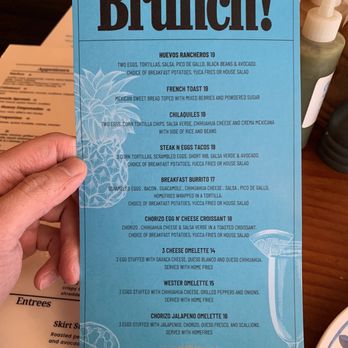 Conmigo - Brunch menu as of 01.21.2024 - Cocktail Bars Near Me - New York, New York