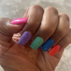 H&P Nail Spa - Square-coffin full set