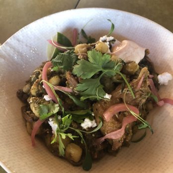 Terra Plata - Green sauce pork - New American Near Me - Seattle, Washington