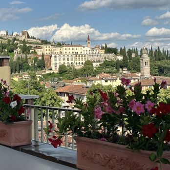 Due Torri - View from 5th floor restaurant - Hotels Near Me - Verona, VR