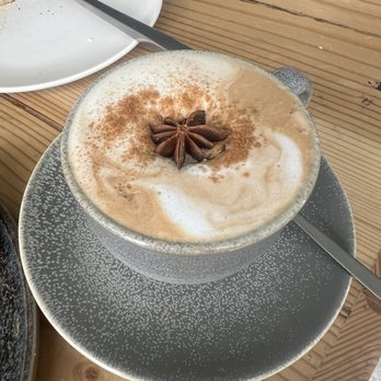 Calabra - Chai tea latte - Mediterranean Near Me - Santa Monica, California Calabra - Chai tea latte - Mediterranean Near Me - Santa Monica, California