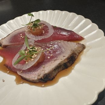 TORO - First appetizer with tuna. Ok. - Sushi Bars Near Me - Honolulu, Hawaii