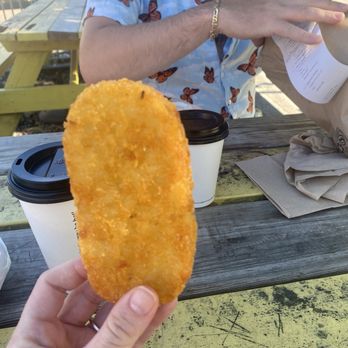 Willow's - Hash brown and outdoor seating - Bagels Near Me - Burlington, Vermont