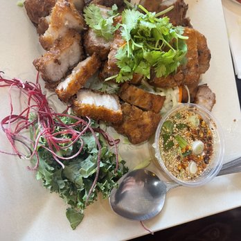 Lucki Thai - Spicy Basil with Crispy Pork Special - Thai Near Me - Las Vegas, Nevada
