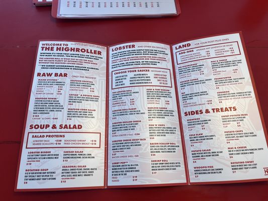 Menu photo 4 The Highroller Lobster Portland, ME