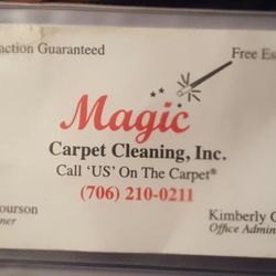 Magic Carpet Cleaning - Call 'US' On The Carpet