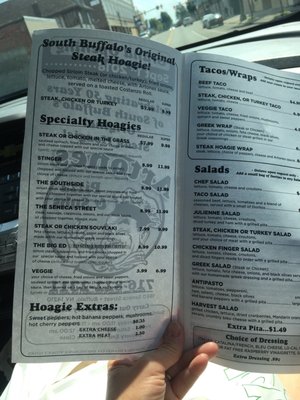 Menu photo 1 Artone's Pizza & Subs Buffalo, NY