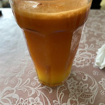 Buenos Días Cafe - We got a mix of carrot and OJ - Breakfast & Brunch Near Me - Gulf Breeze, Florida Buenos Días Cafe - We got a mix of carrot and OJ - Breakfast & Brunch Near Me - Gulf Breeze, Florida