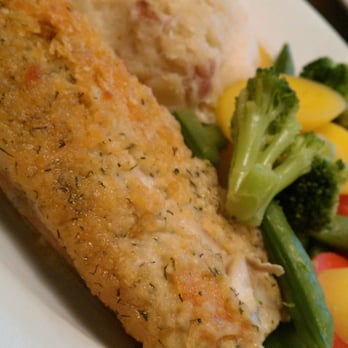 IKEA Restaurant - North Atlantic Saithe with Meshed Potatoes and Steamed Vegetables. - Scandinavian Near Me - Sunrise, Florida