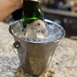 Los Cuates Restaurant - Bottle of champagne for purchase