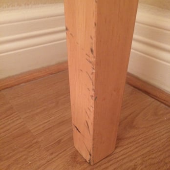 AB Moving - Houston - Those are deep scratches on my dining table... Which was in good condition before - Movers Near Me - Houston, Texas