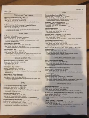 Menu photo 1 The Open Bottle Huntsville, AL Menu photo 1 The Open Bottle Huntsville, AL