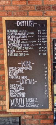 Menu photo 1 Vault Taproom Yardley, PA
