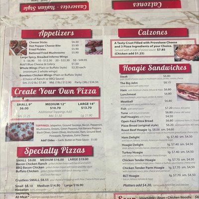 Menu photo 2 Angilo's Pizza Cincinnati, OH Menu photo 2 Angilo's Pizza Cincinnati, OH