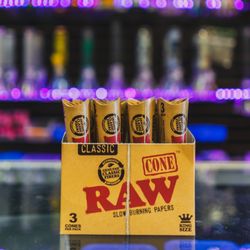 Houdini's Smoke Shop - Raw Cone Papers King Size