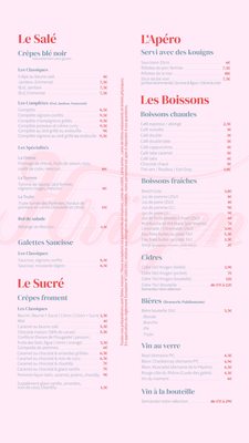 Menu photo 3 Krügen Paris, 