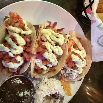 Abuela's Tacos - Shrimp tacos and the reason it got 2 stars! They were AMAZING - Tacos Near Me - Miami Beach, Florida