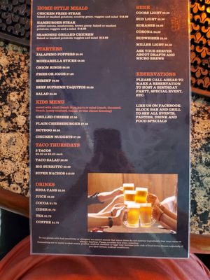 Menu photo 1 The Block Ione, WA