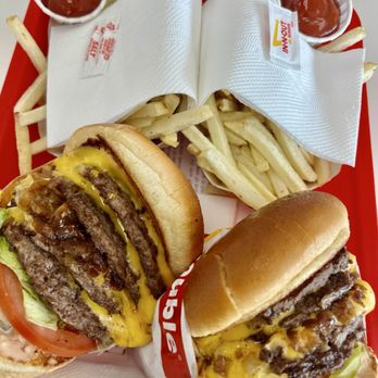 In-N-Out Burger - This is my idea of a par of quads! 2 - 4x4s animal style! - Burgers Near Me - Queen Creek, Arizona