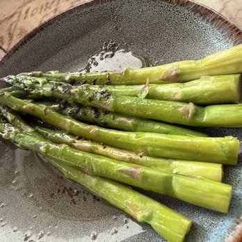 Lighthouse Waterfront Restaurant - Delicious Steamed Asparagus - New American Near Me - Fort Myers, Florida