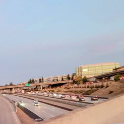 Highway 85 - View of Hwy 85 South from the connector ramp from Rt 17