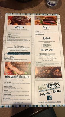 Menu photo 1 Miss Mamie's Seafood & Steaks Moline, IL