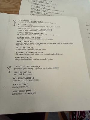 Menu photo 3 Aracely Lounge Danville, CA