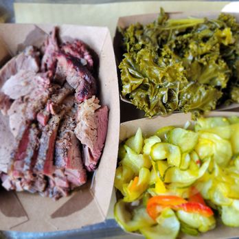 Maple Tree BBQ - Beef brisket - lean. W jalapeño pickles & kallard! - Barbeque Near Me - Riverhead, New York