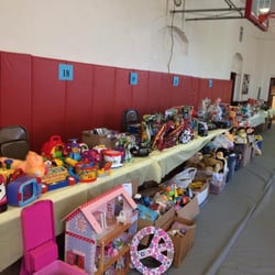 St Joseph's Thrift Shop - Toy section from our Tag Sale.