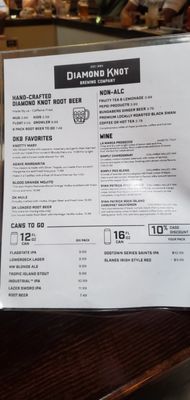 Menu photo 7 Diamond Knot Brewpub @ MLT Mountlake Terrace, WA Menu photo 7 Diamond Knot Brewpub @ MLT Mountlake Terrace, WA