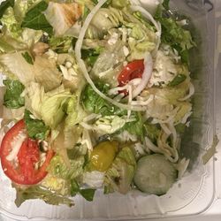 Paid $87 for 3 pizzas and 2 house salads. The lettuce was brown.