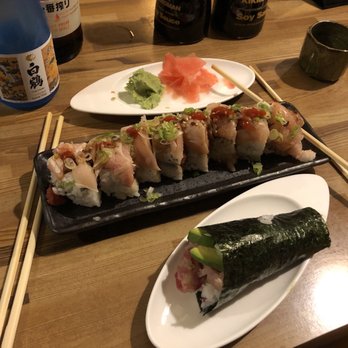 Hapi Sushi - Yellow tail hand roll & tuna dream - Sushi Bars Near Me - Laguna Beach, California Hapi Sushi - Yellow tail hand roll & tuna dream - Sushi Bars Near Me - Laguna Beach, California