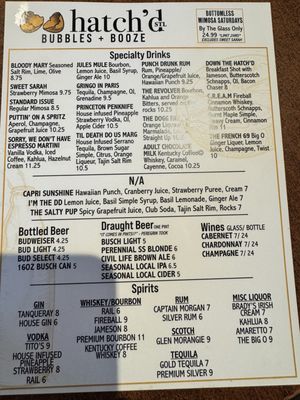 Menu photo 2 Hatch'd St. Louis, MO
