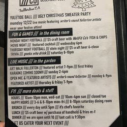 Menu Menu