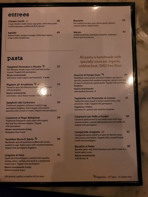 Menu photo 2 Bianco Edmonton, AB Menu photo 2 Bianco Edmonton, AB