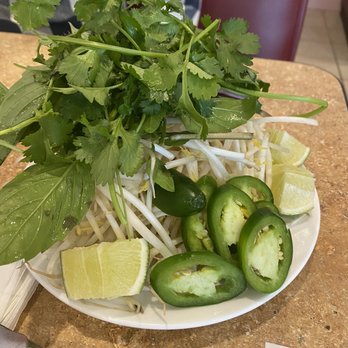 Pho Kim's - Pho fixings - cilantro, Thai basil, jalapeños, sprouts, limes - Vietnamese Near Me - Harrisburg, Pennsylvania Pho Kim's - Pho fixings - cilantro, Thai basil, jalapeños, sprouts, limes - Vietnamese Near Me - Harrisburg, Pennsylvania