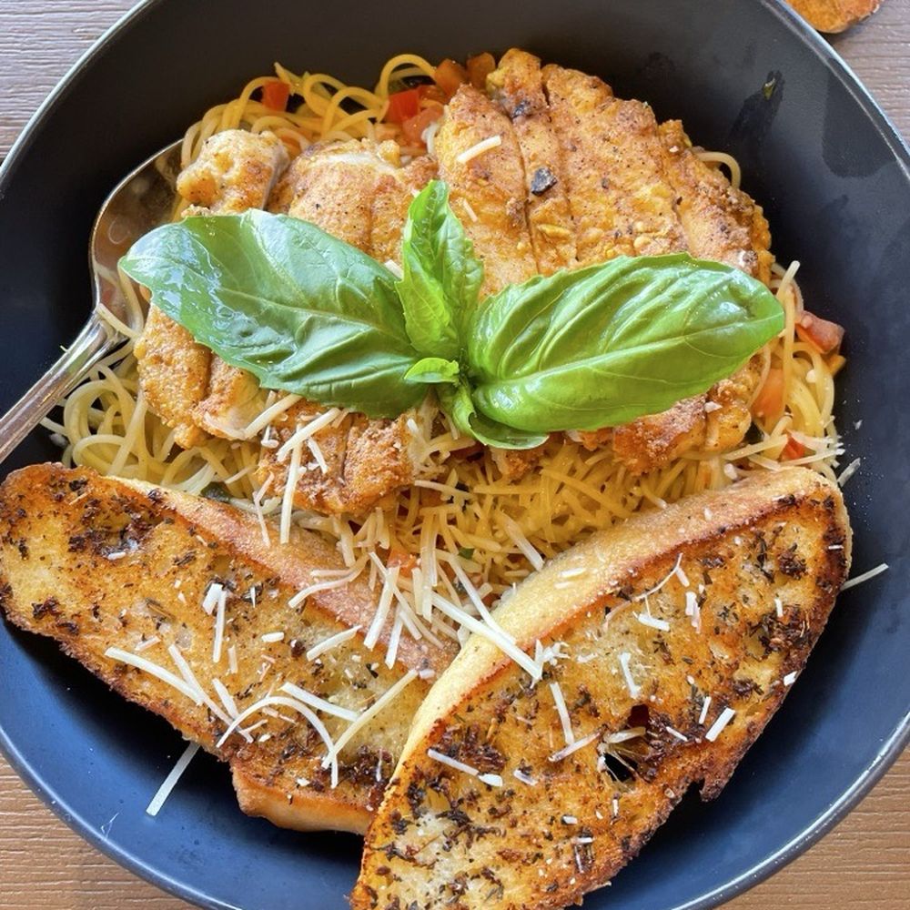 Wild Thyme Bistro At Trees Ranch - Wild Thyme Pasta with Pistachio Chicken - Whiskey Bars Near Me - Springdale, Utah Wild Thyme Bistro At Trees Ranch - Wild Thyme Pasta with Pistachio Chicken - Whiskey Bars Near Me - Springdale, Utah