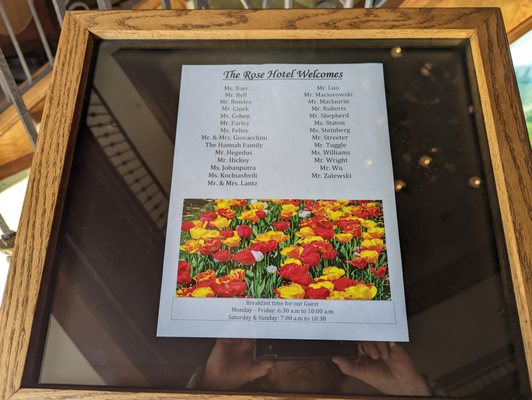 The Rose Hotel by null