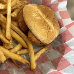 Hot Chicken Tender Sandwich