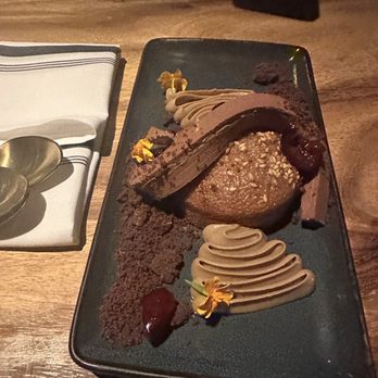 El Five - Mousse dessert - Tapas/Small Plates Near Me - Denver, Colorado El Five - Mousse dessert - Tapas/Small Plates Near Me - Denver, Colorado