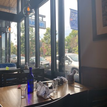 Blue Pan Pizza - View from side tables by wall - Pizza Near Me - Denver, Colorado