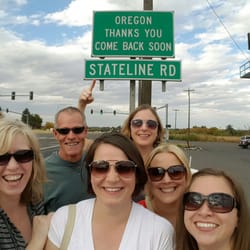 Wine Country 2 Go - Tom took us over the border, but we made it back ok.